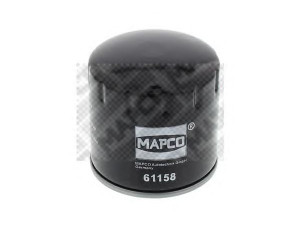 MAPCO 61158 alyvos filtras 
 Techninės priežiūros dalys -> Techninės priežiūros intervalai
607 184 0225, 15208-00Q1D, 152089599R