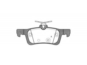 OPEN PARTS BPA1563.00 stabdžių trinkelių rinkinys, diskinis stabdys 
 Techninės priežiūros dalys -> Papildomas remontas
1610814180