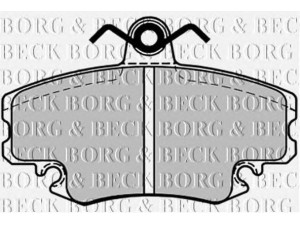 BORG & BECK BBP1386 stabdžių trinkelių rinkinys, diskinis stabdys 
 Techninės priežiūros dalys -> Papildomas remontas
425041, 425070, E172118, E172171