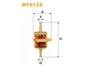 WIX FILTERS WF8128 kuro filtras 
 Degalų tiekimo sistema -> Kuro filtras/korpusas
46577421, XD720