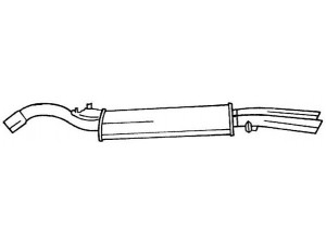 AKS DASIS SG60631 galinis duslintuvas