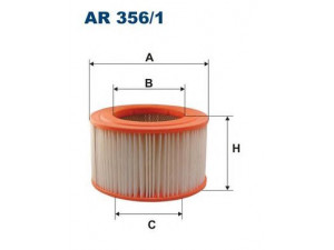 FILTRON AR356/1 oro filtras 
 Filtrai -> Oro filtras
0K72C23603