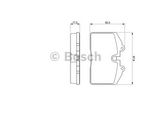 BOSCH 0 986 424 103 stabdžių trinkelių rinkinys, diskinis stabdys 
 Techninės priežiūros dalys -> Papildomas remontas
930 351 938 02, 930 351 938 04
