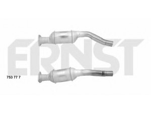 ERNST 753777 katalizatoriaus keitiklis 
 Išmetimo sistema -> Katalizatoriaus keitiklis
8D0 131 089 X