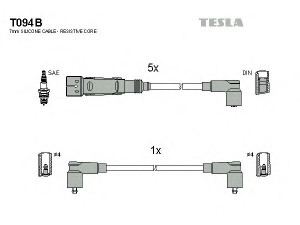 TESLA T094B uždegimo laido komplektas 
 Kibirkšties / kaitinamasis uždegimas -> Uždegimo laidai/jungtys