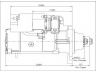 PRESTOLITE ELECTRIC M90R3545SE starteris
113891, 0579261, 1447911, 1796026