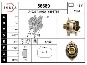 EAI 56689 kintamosios srovės generatorius
7700431944