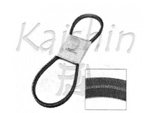 KAISHIN MD159552 tarpiklių rinkinys, variklio karteris 
 Variklis -> Karteris -> Variklio blokas
MD159552