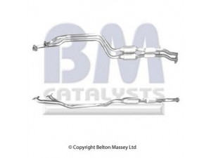 BM CATALYSTS BM90452 katalizatoriaus keitiklis 
 Išmetimo sistema -> Katalizatoriaus keitiklis
18301740997