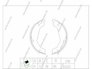 NPS H350I40 stabdžių trinkelių komplektas 
 Techninės priežiūros dalys -> Papildomas remontas
58321-H1040, 58350H1A40