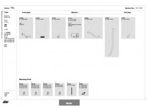 DINEX 147111007 išmetimo sistema 
 Išmetimo sistema -> Išmetimo sistema, visa