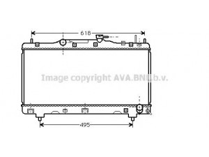 AVA QUALITY COOLING TO2257 radiatorius, variklio aušinimas
164007A190, 164007A191