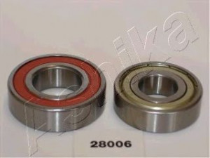 ASHIKA 44-28006 rato guolio komplektas 
 Ašies montavimas/vairavimo mechanizmas/ratai -> Rato stebulė/montavimas -> Rato guolis
09283-44008