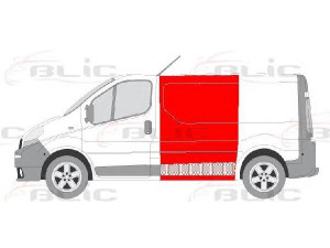 BLIC 6505-06-6061013P šoninis skydas 
 Kėbulas -> Kuro bakas/dalys