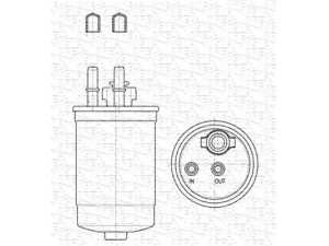 MAGNETI MARELLI 213908552000 kuro filtras 
 Techninės priežiūros dalys -> Papildomas remontas
1079271, 1088053, 1116546, 1118400
