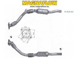 MAGNAFLOW 77224 katalizatoriaus keitiklis 
 Išmetimo sistema -> Katalizatoriaus keitiklis
4B0253011X