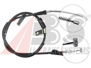 A.B.S. K18817 trosas, stovėjimo stabdys 
 Stabdžių sistema -> Valdymo svirtys/trosai
54420-86G00, 54420-86G00