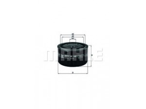 KNECHT OC 548 alyvos filtras 
 Filtrai -> Alyvos filtras
55189961