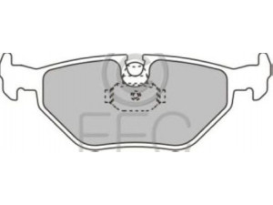 EEC BRP0942 stabdžių trinkelių rinkinys, diskinis stabdys 
 Techninės priežiūros dalys -> Papildomas remontas
34211163395, 34216761281