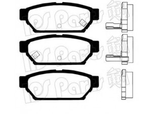 IPS Parts IBR-1504 stabdžių trinkelių rinkinys, diskinis stabdys 
 Techninės priežiūros dalys -> Papildomas remontas
MB699334, MB699346, MB928314, MR205144