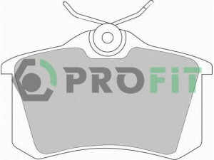 PROFIT 5000-0541 C stabdžių trinkelių rinkinys, diskinis stabdys 
 Techninės priežiūros dalys -> Papildomas remontas
1H0698451F, 1H0698451G, 425056