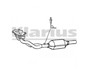 KLARIUS 321944 katalizatoriaus keitiklis 
 Išmetimo sistema -> Katalizatoriaus keitiklis
1J1253058DX, 1J1253058DX, 1J1253058DX