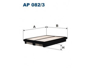 FILTRON AP082/3 oro filtras 
 Filtrai -> Oro filtras
96351225, PC905