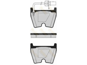 Brake ENGINEERING PA1626 stabdžių trinkelių rinkinys, diskinis stabdys 
 Techninės priežiūros dalys -> Papildomas remontas
4B3698151A, 3D0698151A