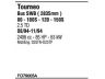 WALKER FO79005A išmetimo sistema