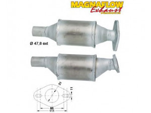 MAGNAFLOW 81866D katalizatoriaus keitiklis
46478898