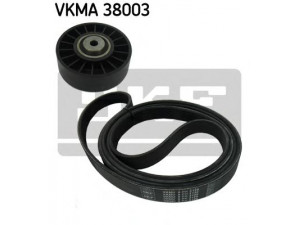 SKF VKMA 38003 V formos rumbuotas diržas, komplektas 
 Techninės priežiūros dalys -> Techninės priežiūros intervalai
1013197, 1050417, 95BB 6C301 AA