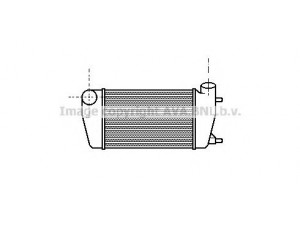 AVA QUALITY COOLING AL4006 tarpinis suslėgto oro aušintuvas, kompresorius 
 Variklis -> Oro tiekimas -> Įkrovos agregatas (turbo/superįkrova) -> Tarpinis suslėgto oro aušintuvas
60510094