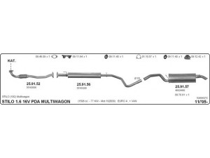 IMASAF 524000272 išmetimo sistema 
 Išmetimo sistema -> Išmetimo sistema, visa