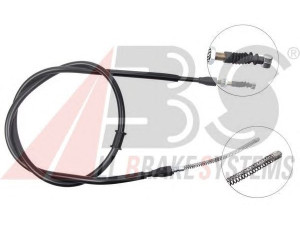 A.B.S. K14188 trosas, stovėjimo stabdys 
 Stabdžių sistema -> Valdymo svirtys/trosai
59912-43450, 59913-4A030