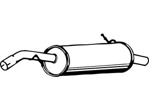 FENNO P1882 galinis duslintuvas 
 Išmetimo sistema -> Duslintuvas
1730-19, 1730-K0