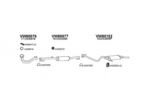 VENEPORTE 800542 išmetimo sistema
