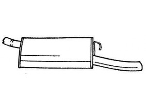 AKS DASIS SG40628 galinis duslintuvas
