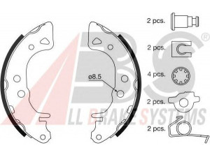 A.B.S. 8833 stabdžių trinkelių komplektas 
 Techninės priežiūros dalys -> Papildomas remontas
4241.E7, 95619515, 95619516, 95653213