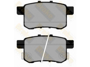Brake ENGINEERING PA1812 stabdžių trinkelių rinkinys, diskinis stabdys 
 Techninės priežiūros dalys -> Papildomas remontas
43022TA0A00, 43022TA0A40, 43022TA0A51