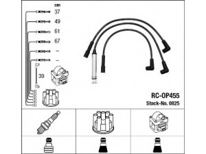 NGK 0825 uždegimo laido komplektas 
 Kibirkšties / kaitinamasis uždegimas -> Uždegimo laidai/jungtys
1612479, 90 297 570, 90297570