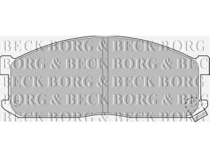 BORG & BECK BBP1536 stabdžių trinkelių rinkinys, diskinis stabdys 
 Techninės priežiūros dalys -> Papildomas remontas
3250077, 3256541, S08349280, S08349280A
