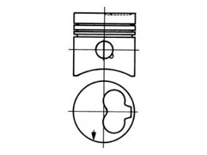 KOLBENSCHMIDT 93085610 stūmoklis 
 Variklis -> Cilindrai/stūmokliai
068 107 081, 068 107 081 A