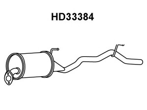 VENEPORTE HD33384 galinis duslintuvas 
 Išmetimo sistema -> Duslintuvas
18030S2H901, 18030S2H902, 18030S2HE00