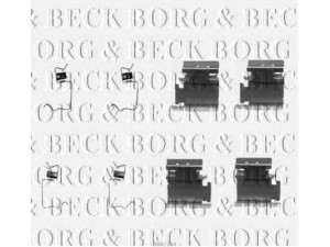 BORG & BECK BBK1204 priedų komplektas, diskinių stabdžių trinkelės 
 Stabdžių sistema -> Diskinis stabdys -> Stabdžių dalys/priedai