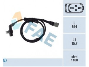 FAE 78040 jutiklis, rato greitis 
 Elektros įranga -> Jutikliai
1021861, 1089128, 96FB-2B372-BD