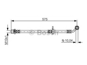 BOSCH 1 987 481 304 stabdžių žarnelė 
 Stabdžių sistema -> Stabdžių žarnelės
01465-S7A-N01