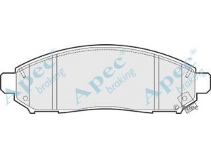 APEC braking PAD1490 stabdžių trinkelių rinkinys, diskinis stabdys 
 Techninės priežiūros dalys -> Papildomas remontas
41060EA025, 41060EB326, DA060EB326