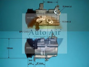 AUTO AIR GLOUCESTER 14-4853 kompresorius, oro kondicionierius 
 Oro kondicionavimas -> Kompresorius/dalys
55111400AA