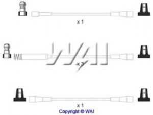 WAIglobal SL034 uždegimo laido komplektas