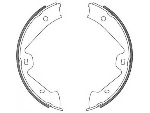 OPEN PARTS BSA2181.00 stabdžių trinkelių komplektas 
 Techninės priežiūros dalys -> Papildomas remontas
95835292500, 7P0698525
